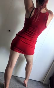 Do I look good in red ♥️ [f]