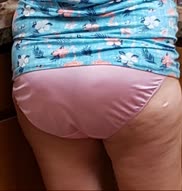 Good morning boys, I have on my pink panties for you this morning. My husband just left for work and I'm really horny. My panties are already getting a little damp between my legs.