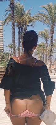 My ass in the beach