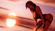 Lara at sunset (TrivialMV) [Tomb Raider]