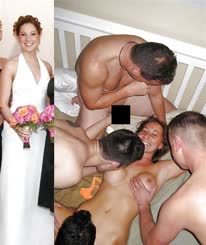 Bride and Groom Sex Party
