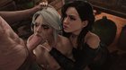 Ciri being punished for talking back at Yennefer (Athazel) [The Witcher]