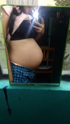 8 months pregnant would you like to help me throw my baby: shower