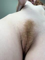 My hairy red pussy