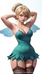 Fairy Tale Fantasy A Naughty: Tinkerbell