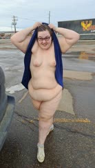 I love being naked i public This was at the: mall