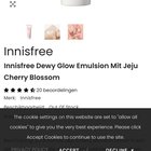 Something like cherry blossom products from innisfree?