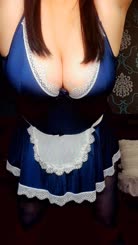 Naughty Breasts in Blue