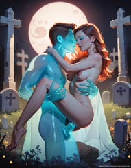 Naked in the: Graveyard