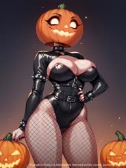 Pumpkin Pussy A Halloween-themed erotic: comic