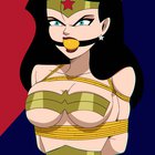 Wonder Woman minimalist costume (art by me)