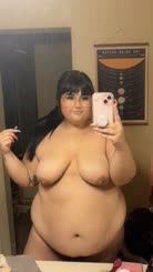 Naughty Girls Mirror selfie: No shirt, no problem!