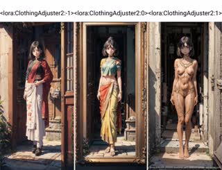three different pictures of women with different poses . 