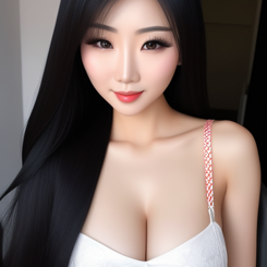 hot asian woman  ultra detailed 