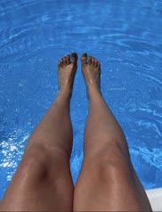 Would you rub my feet in the pool?