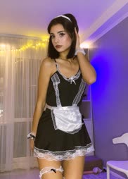 I want to be your new brunette housemaid