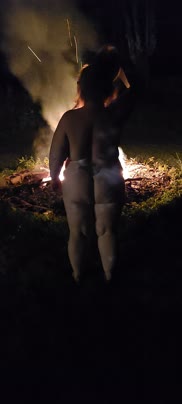 Bare ass bonfire