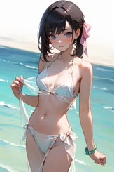 Bikini Babe on the Beach