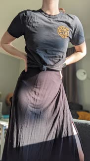 Wrap skirts are even more fun to unwrap [F]