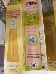 Does anyone have experience with Farm stay vitamin and collagen eye serum?