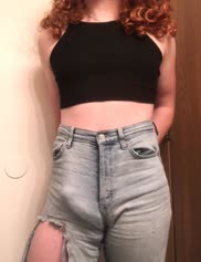 Would you tear my jeans even more?