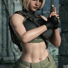 Ashley ready for action (Rude Frog) [Resident Evil]