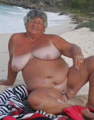 Sunbathing Granny: A Naked Beach Adventure
