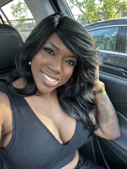 Black Car Woman With Big Nipple: A Sexy Shot