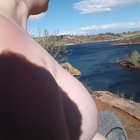 I love letting my tits out in nature! ???