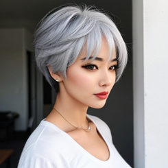 hot women with gray hair 