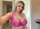 Big nipples on a petite mom are sexy too 