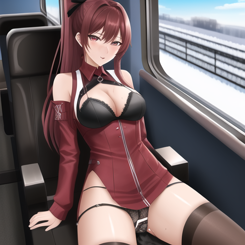Striking sister  years old Solo sex wet pussy in the train ultra detailed 